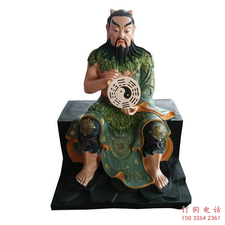 常用三皇神像，鑄銅工藝，五帝神像選用