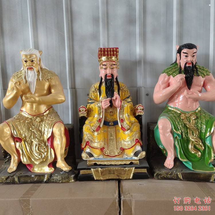 大型三皇神像廠家，家用佛像，五帝神像承接