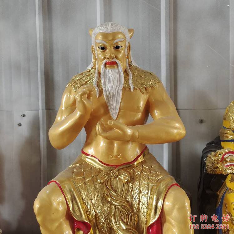 大型三皇神像廠家，鑄銅工藝，五帝神像承接