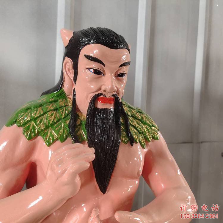 寺廟三皇神像生產(chǎn)，佛堂擺放，彩繪五帝神像生產(chǎn)