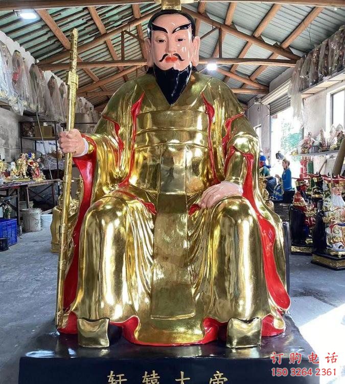 提供三皇神像，佛堂擺放，五帝神像承接
