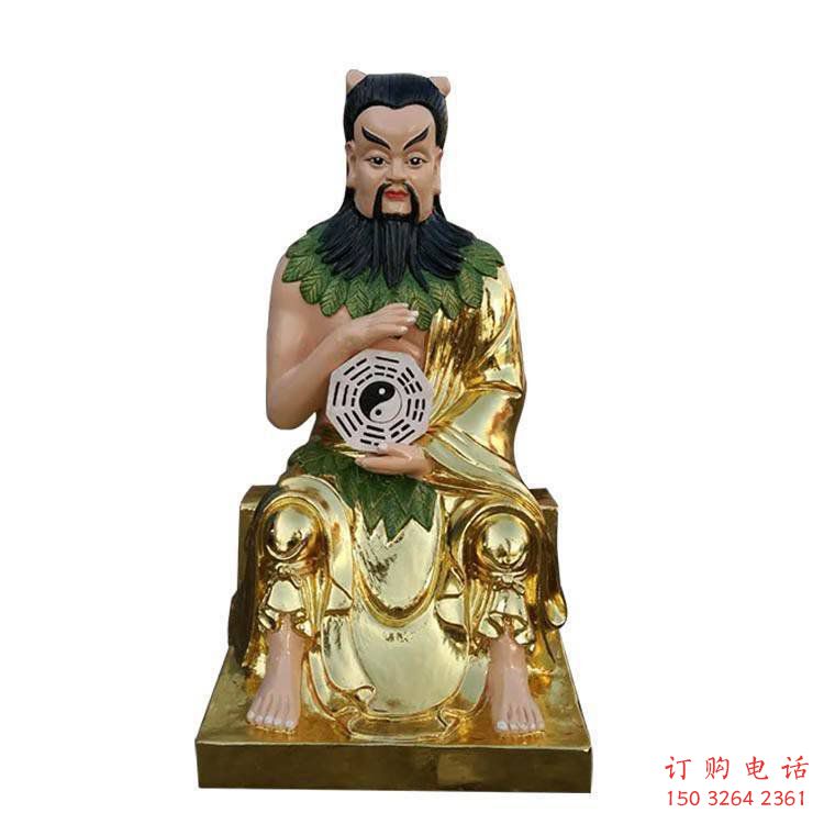 通用三皇神像，彩繪工藝，家用五帝神像廠