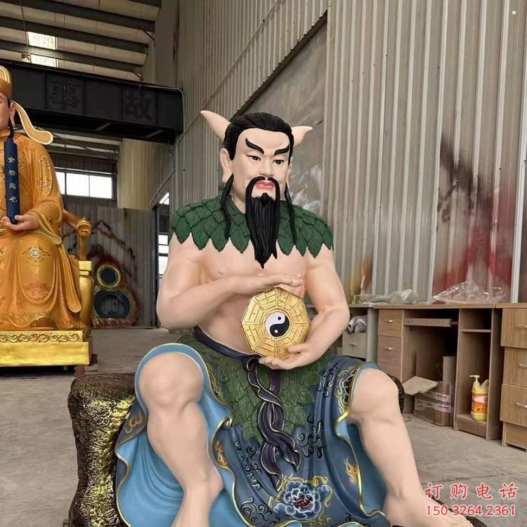 提供三皇神像，現(xiàn)代工藝，五帝神像選用