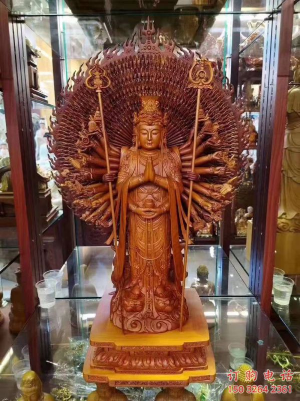 通用千手觀音佛像，鑄銅工藝，鑄銅觀音佛像廠家