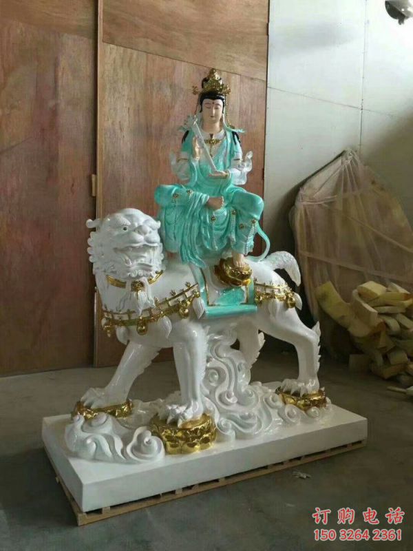 寺廟文殊普賢菩薩佛像生產(chǎn)，仿古佛像，文殊普賢菩薩佛像廠家