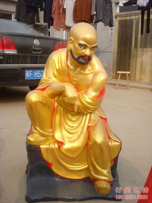承接十八羅漢神像，家用神像，十八羅漢神像承接