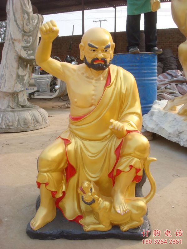 寺廟十八羅漢神像生產(chǎn)，家用神像，仿銅十八羅漢神像定做