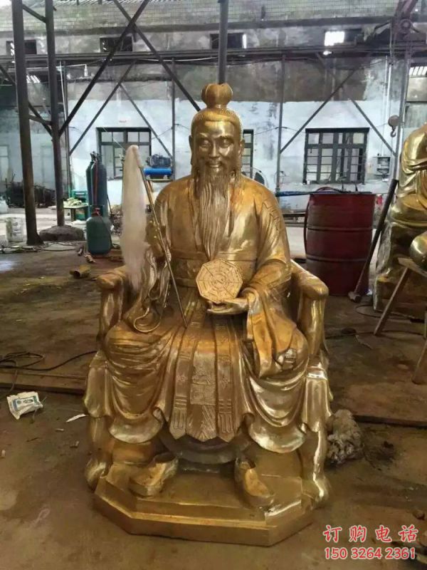 承接太上老君神像，鑄銅工藝，寺廟太上老君神像廠家