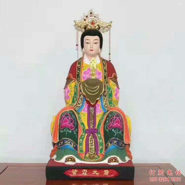 大型三霄奶奶神像廠家，仿古神像，寺廟三霄奶奶神像廠家