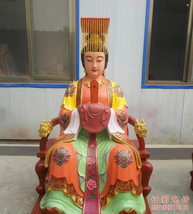預(yù)定王母娘娘神像，寺廟神像，王母娘娘神像預(yù)用