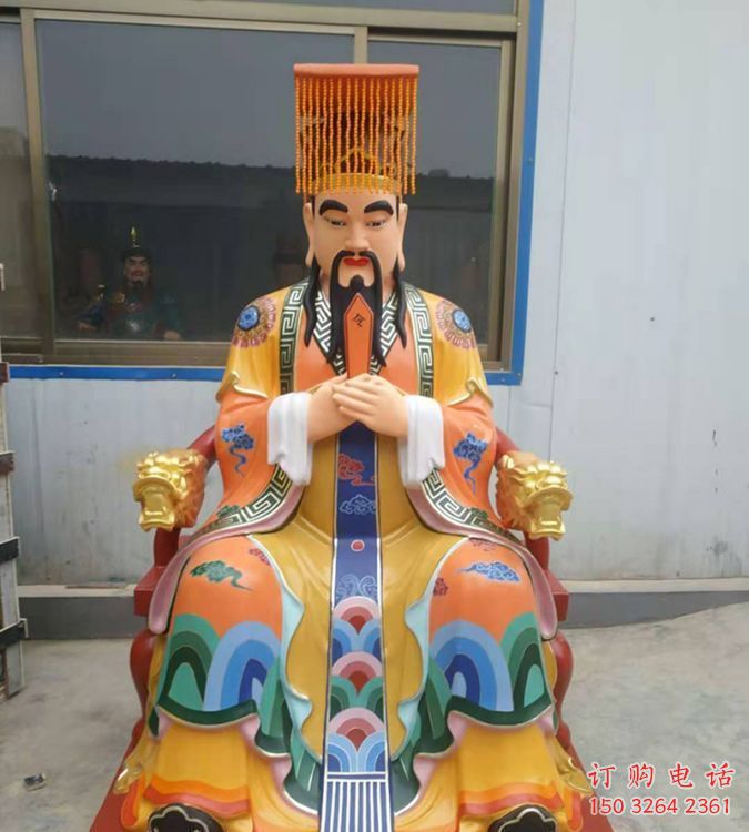 彩繪玉皇大帝神像廠，鑄銅工藝，彩繪玉皇大帝神像生產(chǎn)