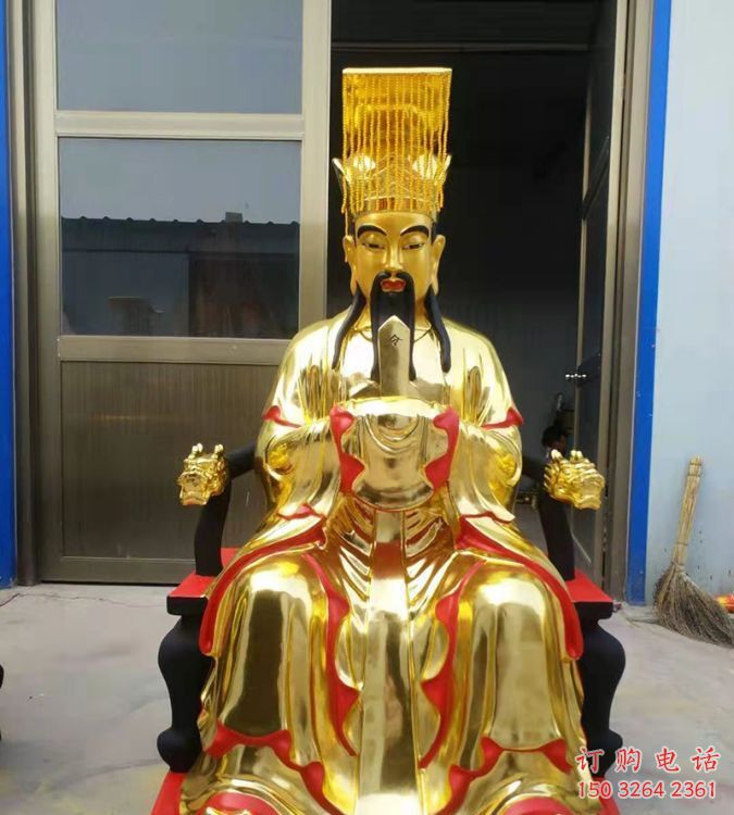 寺廟玉皇大帝神像生產(chǎn)，仿古神像，家用玉皇大帝神像廠