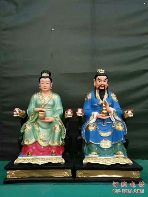 承接玉皇王母神像，現(xiàn)代工藝，鑄銅玉皇王母神像制作