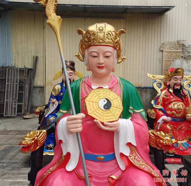 家用老母神像制作，寺廟佛像，仿古老母神像廠家