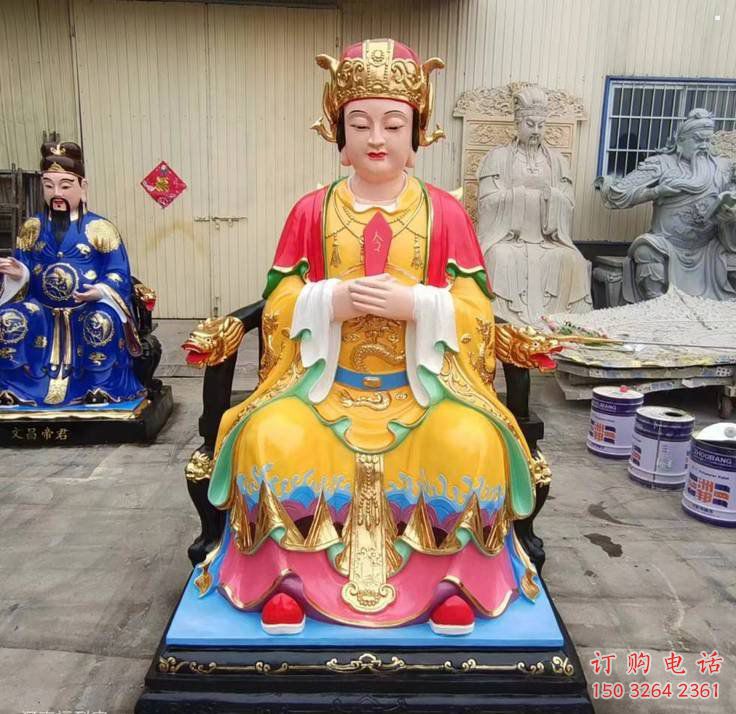 寺廟老母神像生產(chǎn)，鑄銅工藝，銅老母神像定做