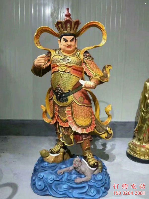 供應(yīng)四大天王神像，寺廟神像，仿古四大天王神像廠家