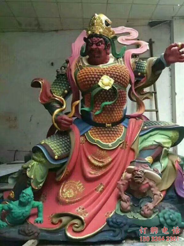 預(yù)定四大天王神像，仿古神像，四大天王神像選用