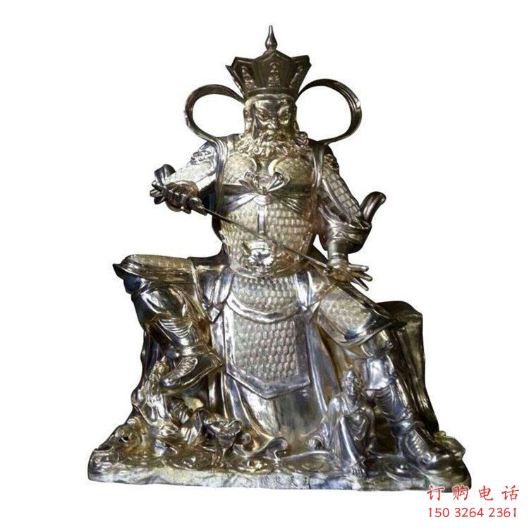 大型四大天王銅神像廠家，鑄銅工藝，四大天王銅神像承接