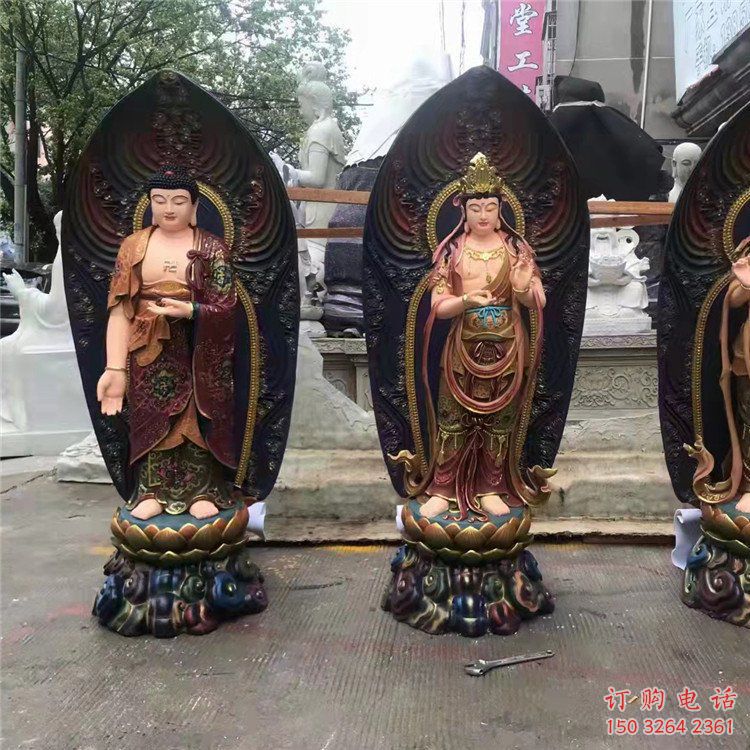 供應東方三圣佛像，家用神像，東方三圣佛像選用