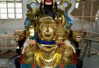 寺廟文財(cái)神像生產(chǎn)，彩繪工藝，文財(cái)神像承接