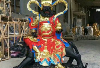 提供武財神像，彩繪工藝，武財神像承接