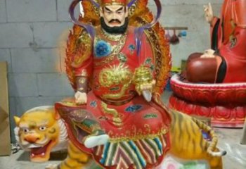 預(yù)定武財(cái)神像，現(xiàn)代工藝，鑄銅武財(cái)神像制作