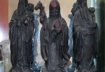 供應(yīng)福祿壽神像，鑄銅工藝，福祿壽神像預(yù)用