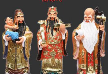 家用福祿壽神像制作，佛堂擺放，福祿壽神像選用