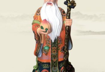 大型壽星神像廠家，彩繪工藝，仿古壽星神像廠家