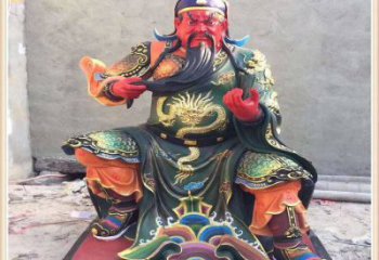 常用關(guān)公神像，佛堂擺放，關(guān)公神像承接