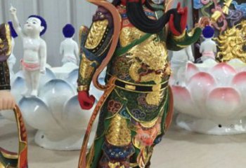 提供關(guān)公神像，玻璃鋼材質(zhì)，彩繪關(guān)公神像制作