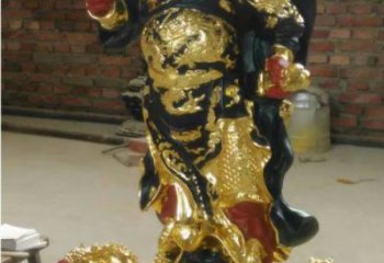 通用關(guān)公神像，彩繪工藝，關(guān)公神像選用