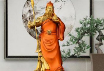 供應(yīng)銅關(guān)公神像，鎏金效果，鑄銅銅關(guān)公神像制作