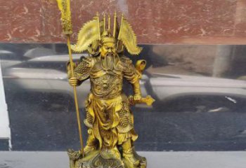 家用銅關(guān)公神像制作，鑄銅工藝，大型銅關(guān)公神像加工