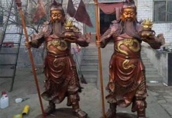 家用銅關(guān)公神像制作，家用神像，鑄銅銅關(guān)公神像制作