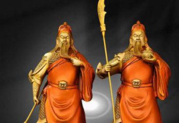 提供銅關(guān)公神像，鎏金效果，家用銅關(guān)公神像廠