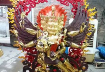 承接金剛佛像，現(xiàn)代彩繪工藝，鑄銅金剛護法佛像制作