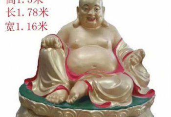 彌勒佛像生產(chǎn)，鑄銅工藝，彩繪彌勒佛像定做