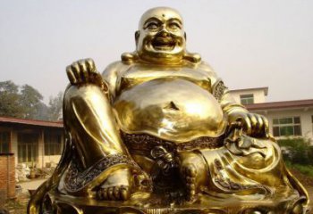 彩繪彌勒佛銅佛像廠，彩繪工藝，仿古彌勒佛銅佛像廠家