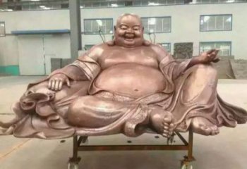 寺廟彌勒佛銅佛像生產(chǎn)，彩繪工藝，彌勒佛銅佛像承接