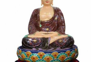 通用如來佛像，鎏金效果，彩繪如來佛像生產(chǎn)