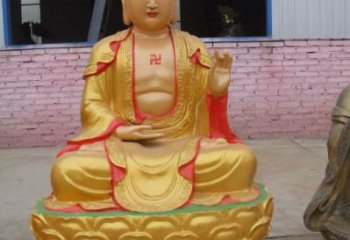 大型三世佛像廠家，玻璃鋼材質(zhì)，玻璃鋼三世佛像生產(chǎn)