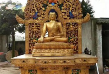 供應(yīng)釋迦摩尼佛像，鎏金效果，大型釋迦摩尼佛像加工