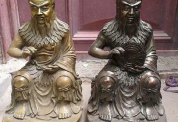 供應(yīng)伏羲神像，鎏金效果，大型伏羲神像加工