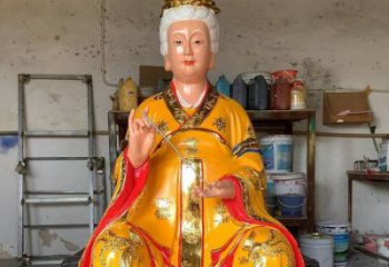 人祖奶奶神像工廠，彩繪工藝，玻璃鋼人祖奶奶神像生產(chǎn)