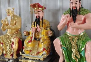 常用三皇神像，家用佛像，大型五帝神像加工