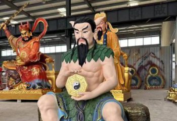 承接三皇神像，現(xiàn)代工藝，鑄銅五帝神像制作