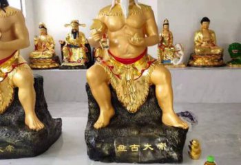大型三皇神像廠家，鑄銅工藝，鑄銅五帝神像制作