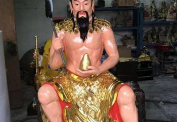 戶(hù)外三皇神像工廠，家用佛像，大型五帝神像加工