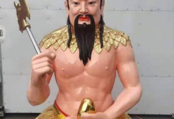 通用三皇神像，鑄銅工藝，仿銅五帝神像定做